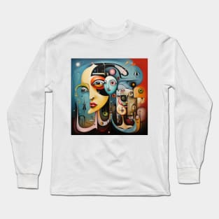 Surreal Orientalism - The Oriental Psychedelia Long Sleeve T-Shirt